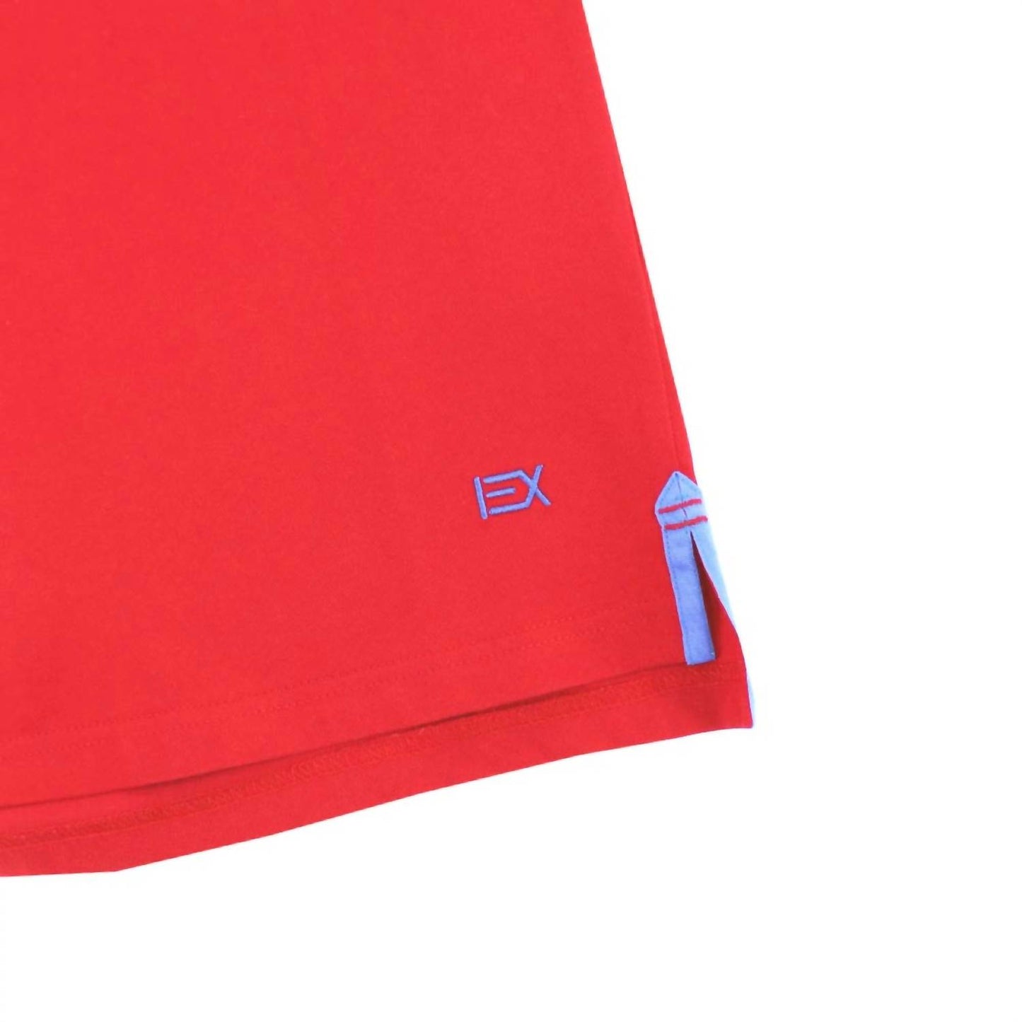 Slim Fit Polo With Ex Logo