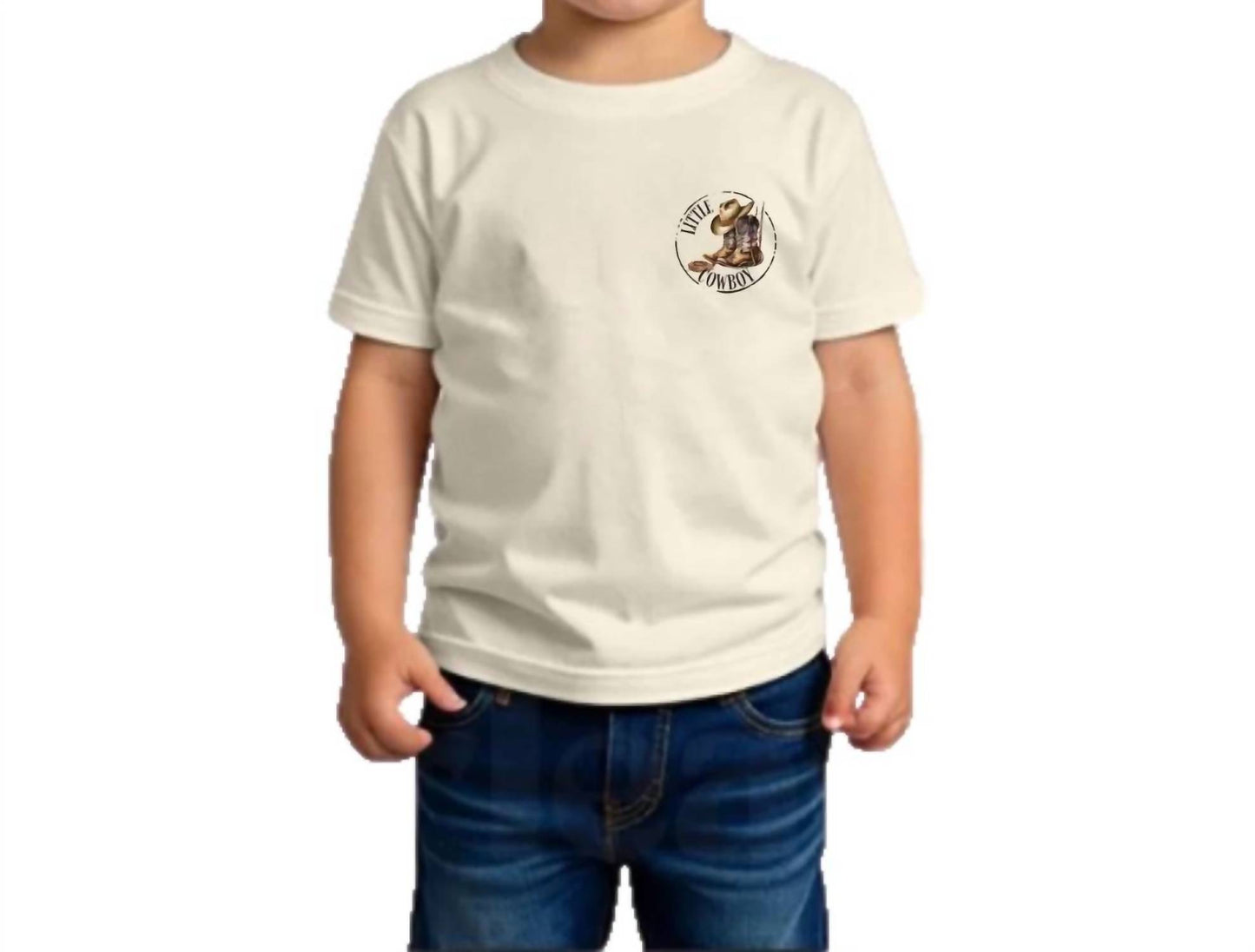 Kid's Cowboy Short Sleeve Graphic Tee