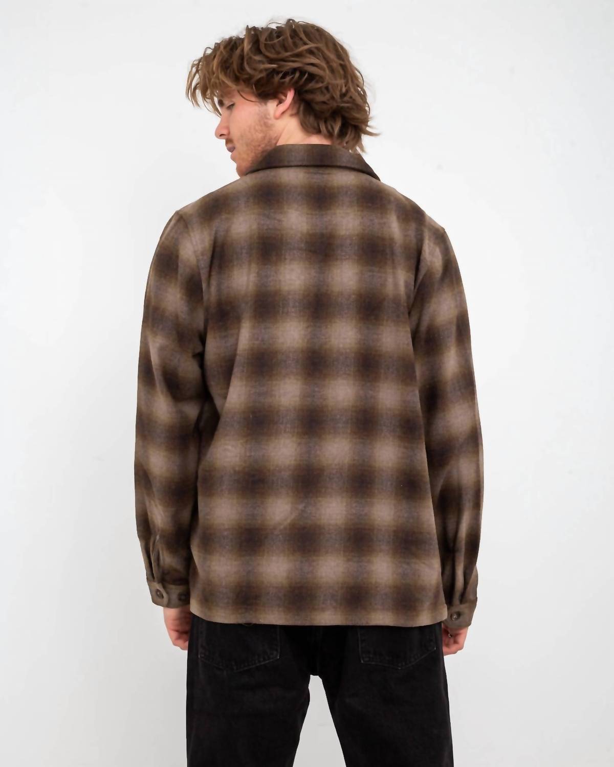 Criss Plaid Overshirt
