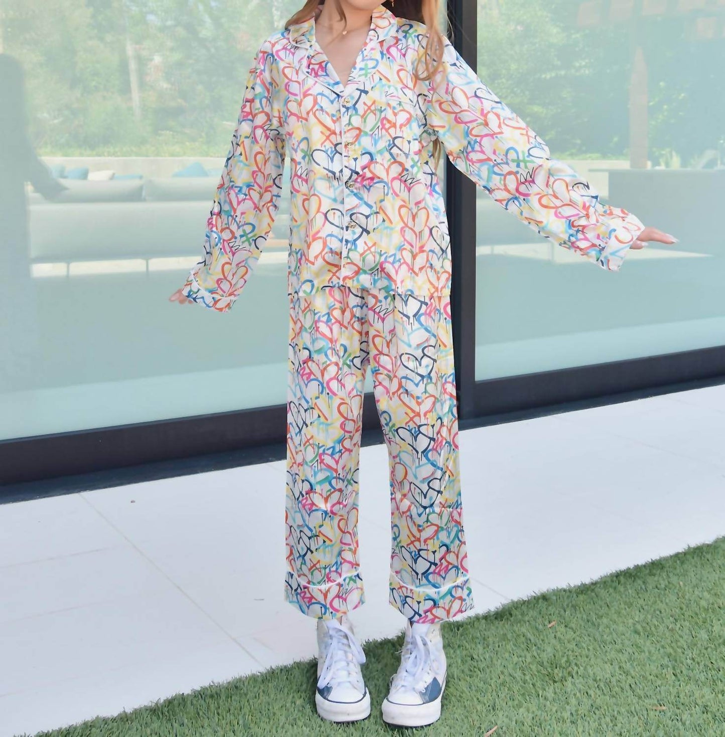 Mini Dreamers - Amore Hearts Pjs - Rack Hunt -