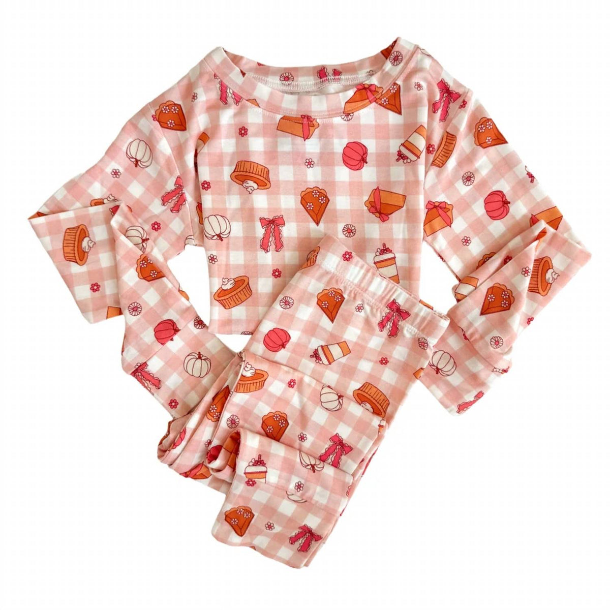 Kids' Long Sleeve Two-piece Pajama Set