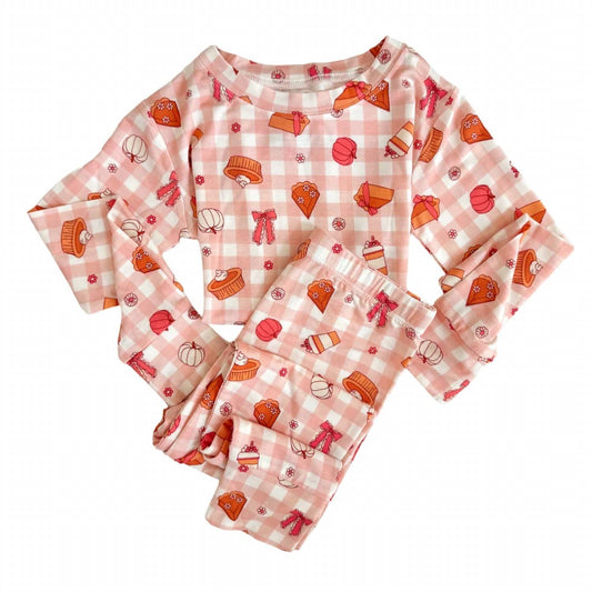 Kids' Long Sleeve Two-piece Pajama Set
