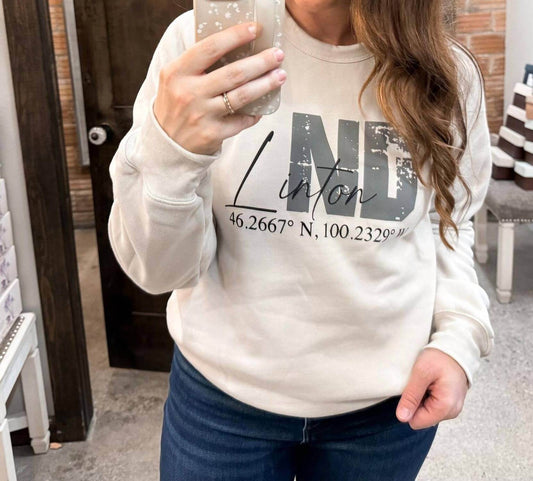 The Minted Olive - Linton Nd Coordinates Crew Top - Rack Hunt -