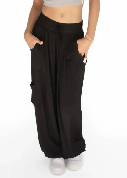 Tenly - Palazzo Cotton Pants - Rack Hunt