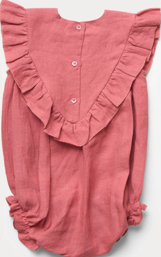 Baby Girl's Lucy Bubble Onesie