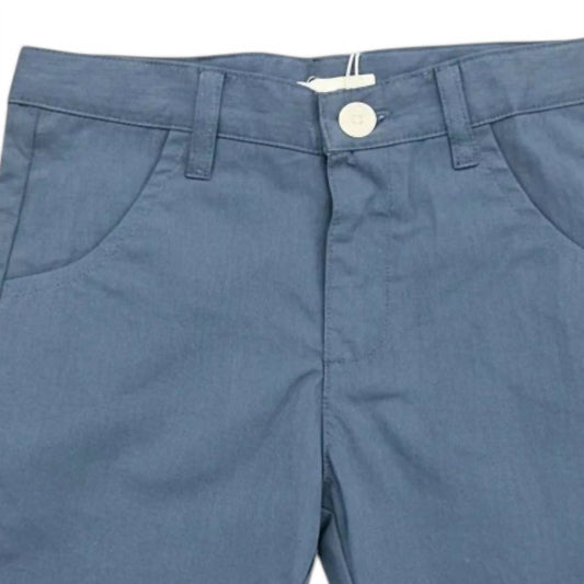 Boys Polished Cotton Shorts
