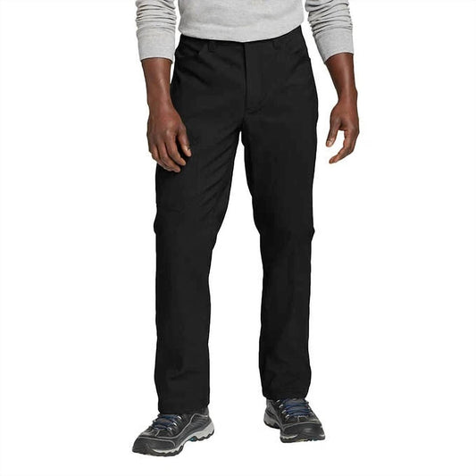 Flat Front Wrinkle Free Relaxed Fit Pants