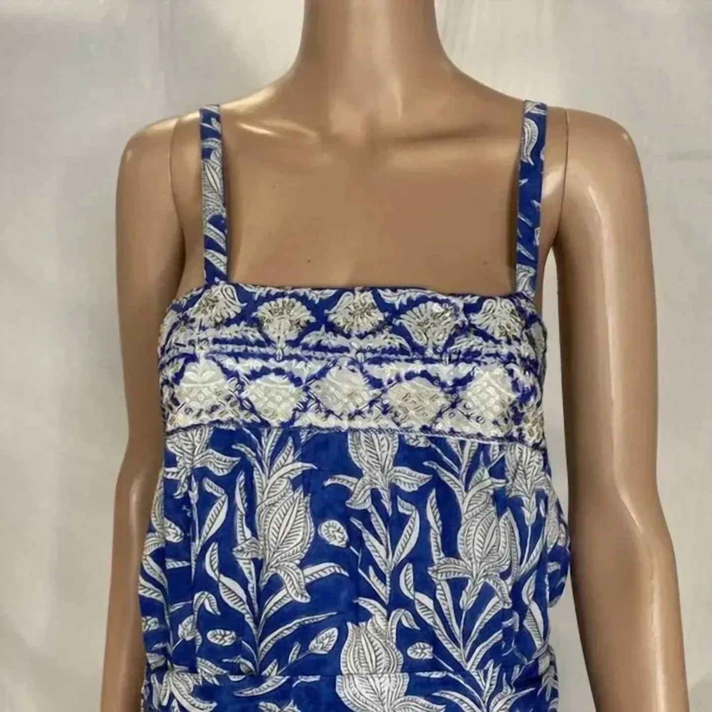 Azure and Indigo - Women's Lamu Tired Maxi Dress - Rack Hunt
