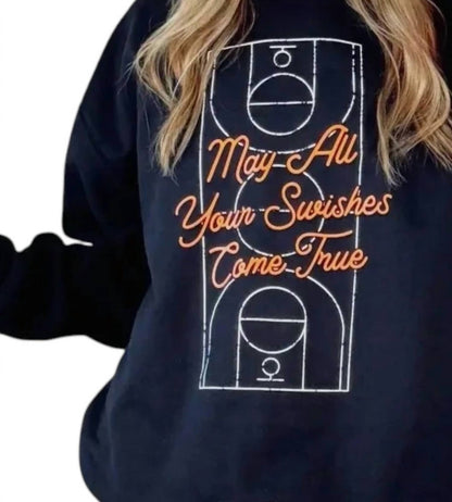 Basketball Swishes Sweatshirt