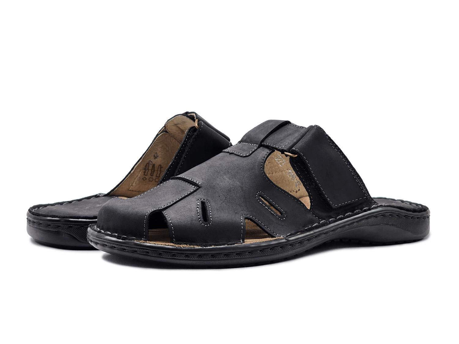 Wasak - Men's Thorne Leather Sandals - Rack Hunt -