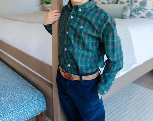Boy's Roscoe Button Down Shirt