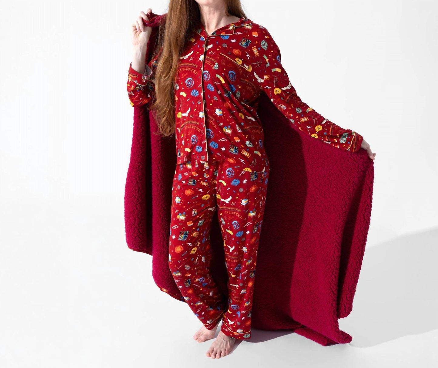 Women's Hogwarts Express Bamboo Pajama Set