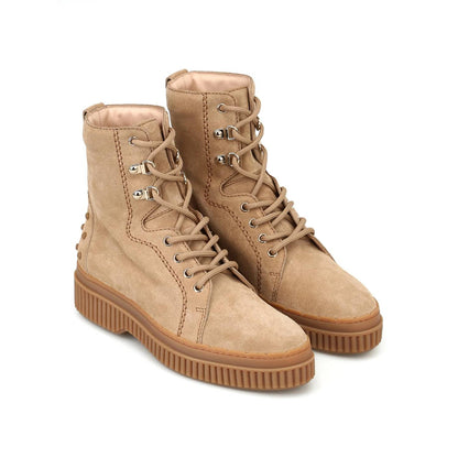 Women's Gomma Suede Lace-up Ankle Boots