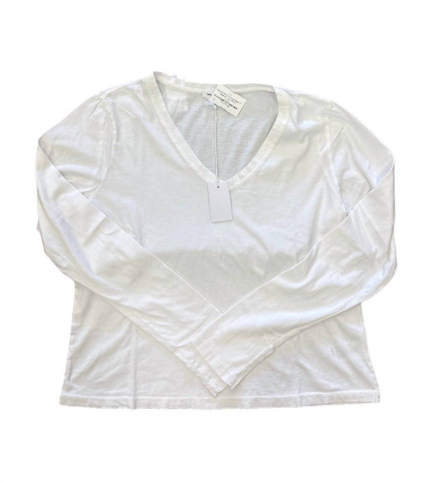 Charlotte Long Sleeve V Neck Top