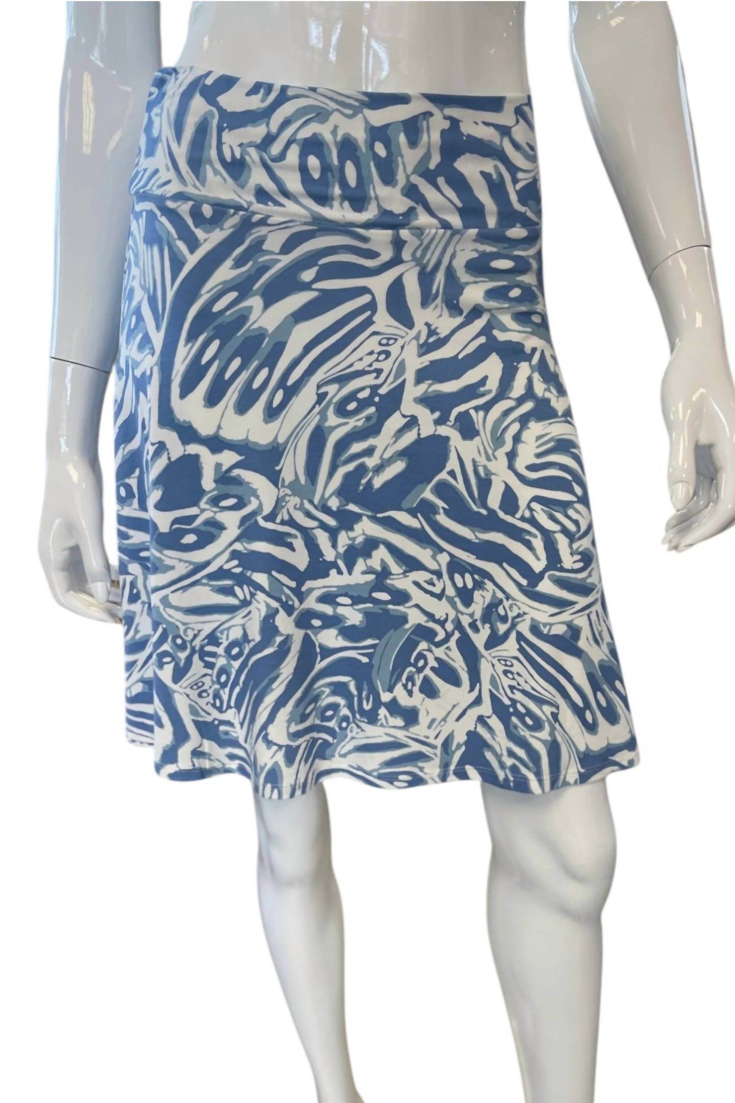 Zen Knits - Tahoe Printed Short Skirt - Rack Hunt -