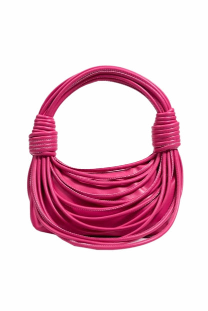 Emily Handwoven Noodle Clutch Purse