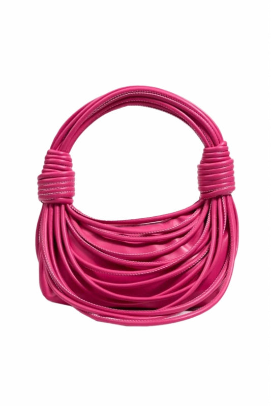 Emily Handwoven Noodle Clutch Purse
