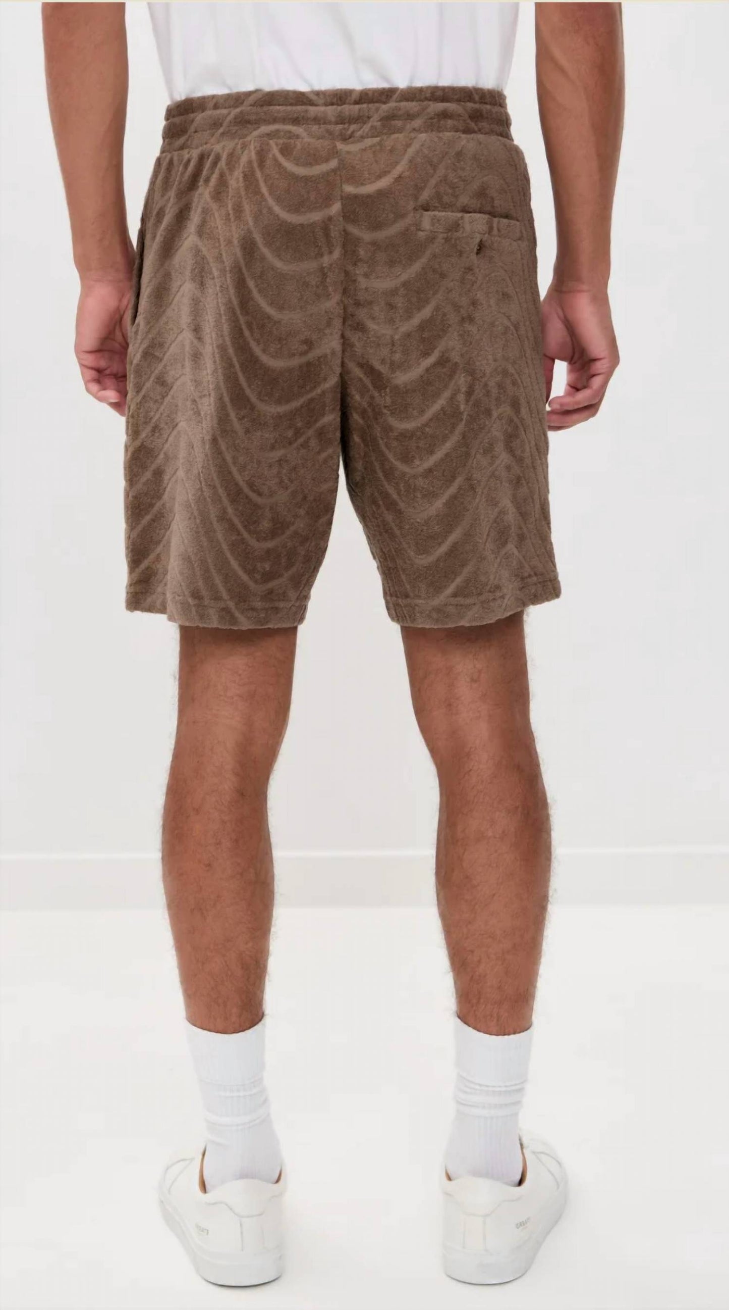Augusto Cotton Blend Fibra Jacquard Short