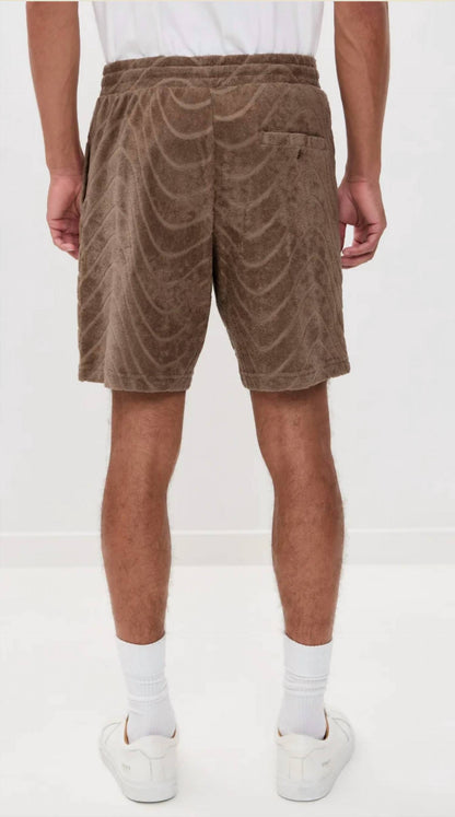 Augusto Cotton Blend Fibra Jacquard Short