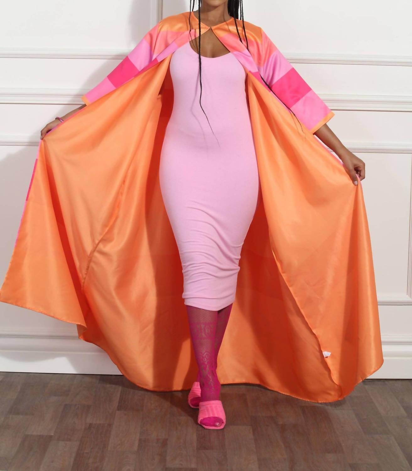 Love the Queen - Sherbet Kimono Jacket - Rack Hunt -