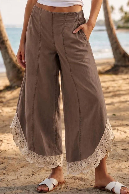 Tyra Tulip Elastic Waist Pants