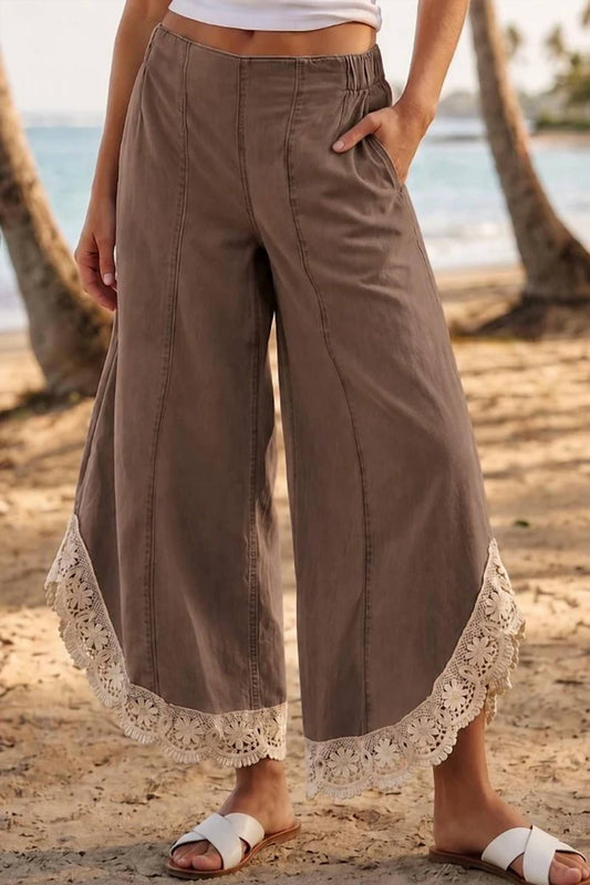 Tyra Tulip Elastic Waist Pants