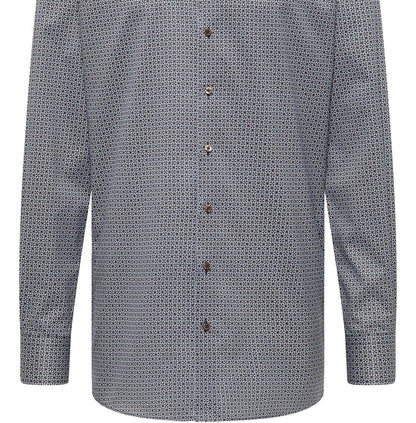 Printed Twill Modern Fit Shirt