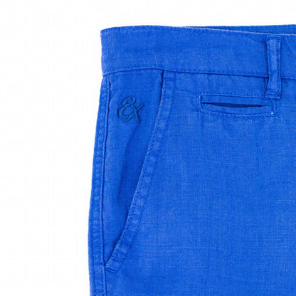 Linen Slim Fit Shorts