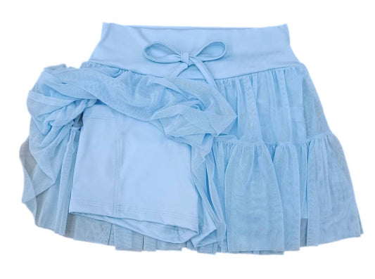 Girl's Tiered Skort