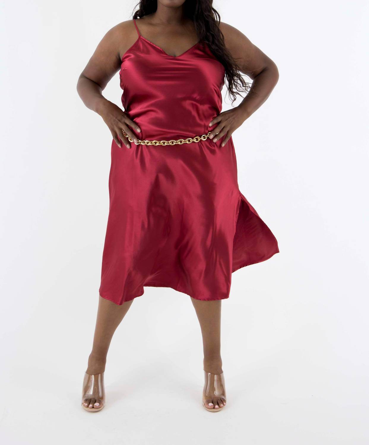 Sante Grace - Faux Metal Chain Belt - Rack Hunt