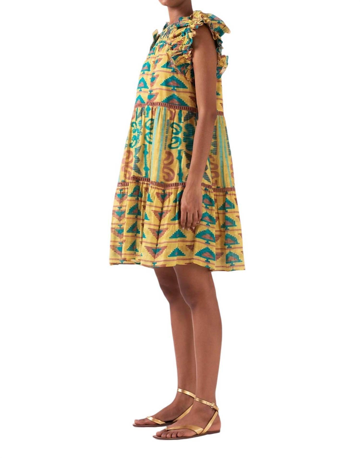 Ash & Eden - OLGA MINI TIERED DRESS - Rack Hunt