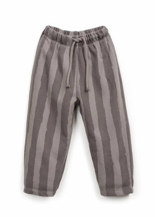 Kid's Striped Drawstring Sweatpant