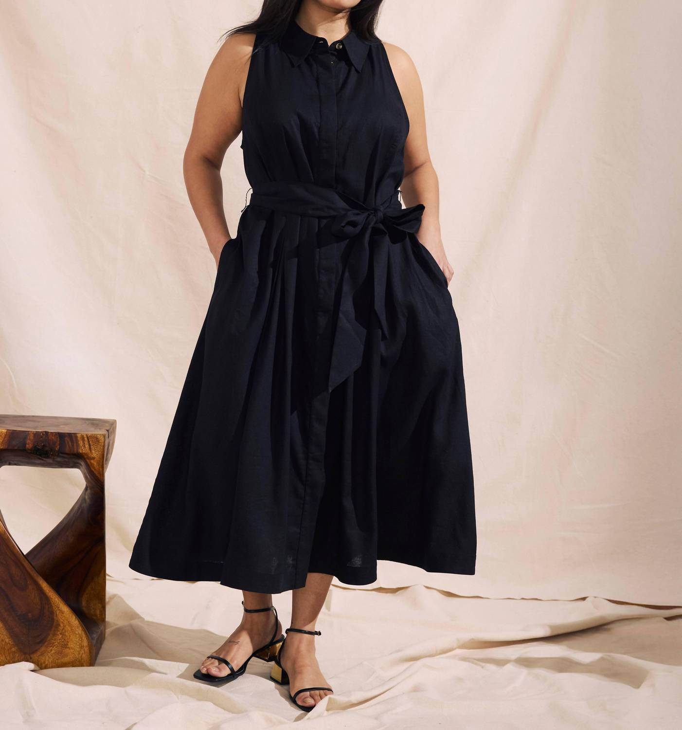 Universal Standard - Adelaide Linen Shirtdress - Rack Hunt -