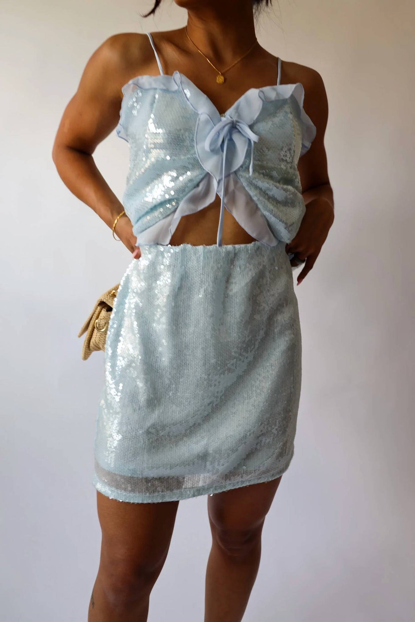 Starlight Sequin Mini Skirt