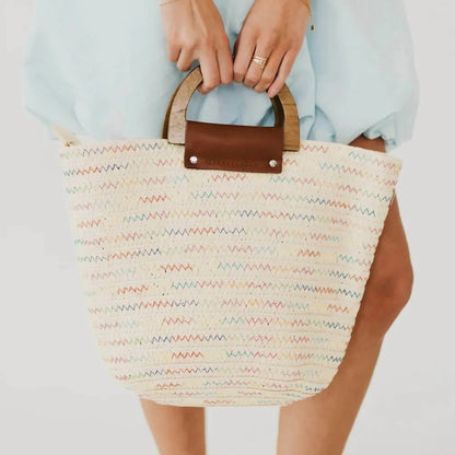 Pretty Simple Wholesale - Savannah Straw Tote Bag - Rack Hunt