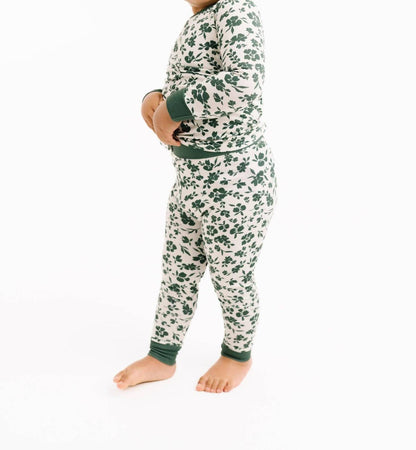 Kid's Earthy Floral Bamboo Set