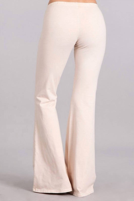 Mineral Wash Bell Bottom Soft Pants