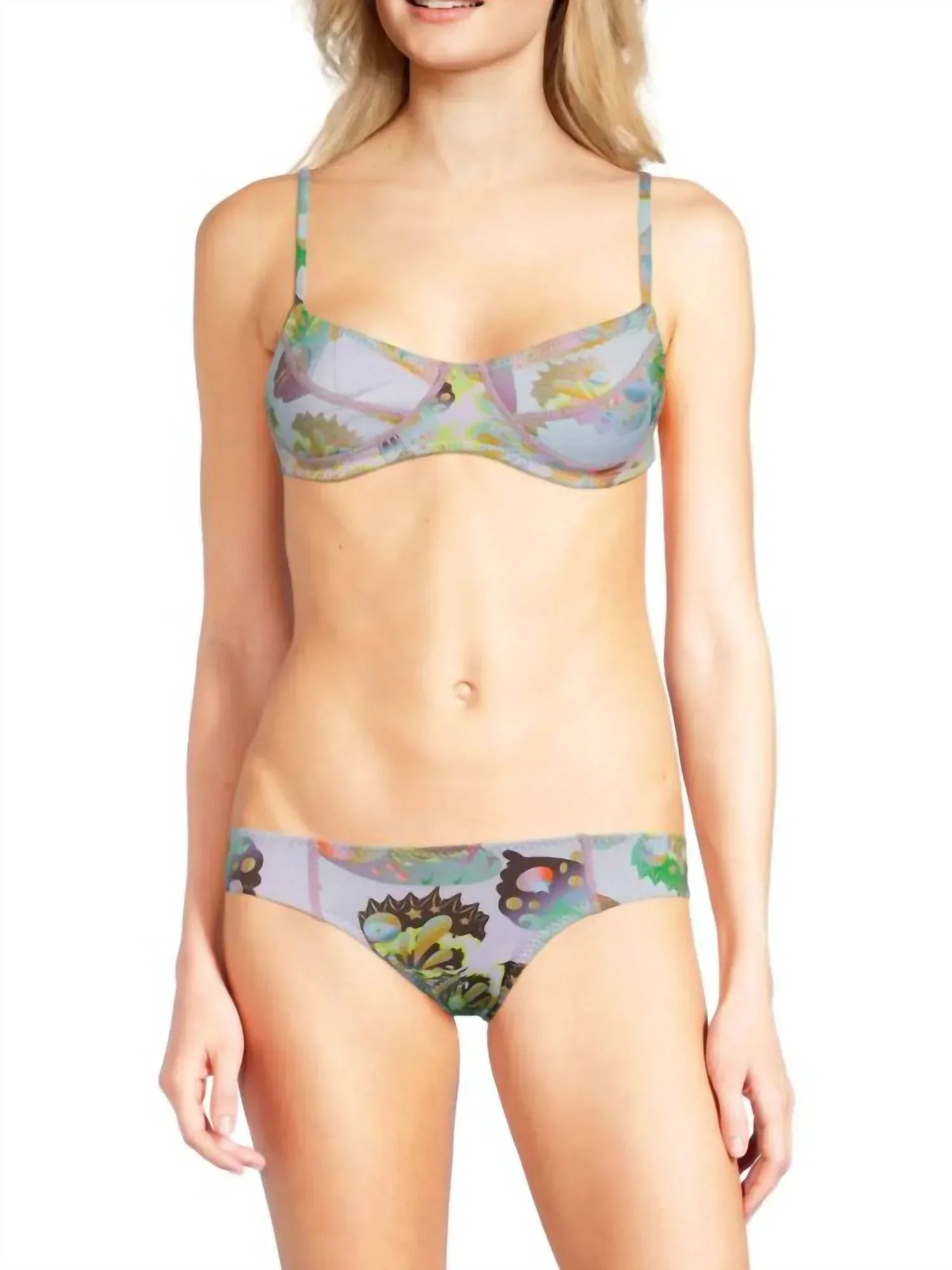 Cynthia Rowley - Butterfly Wings Neoprene Bikini Set - Rack Hunt