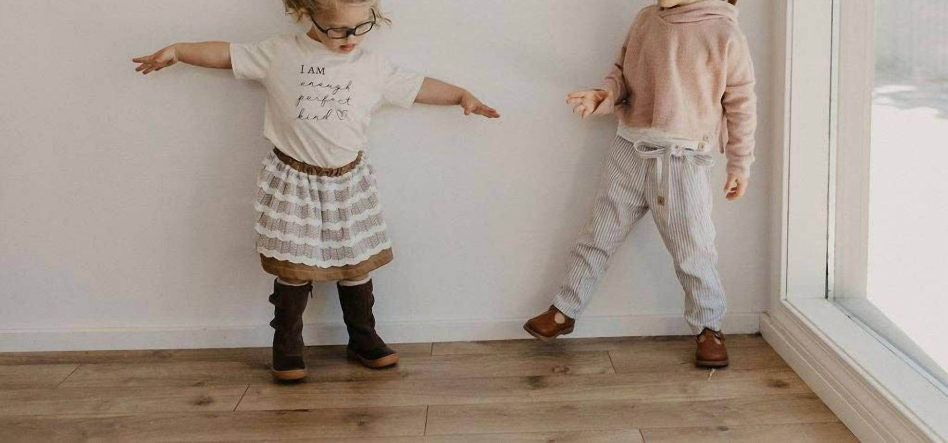 Tate & Adele - Kids Paper Bag Waist Pant With Tie - Rack Hunt -