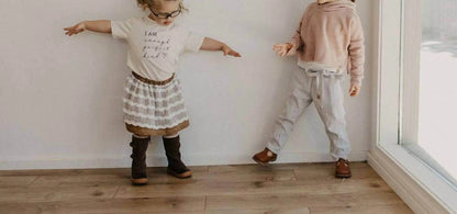 Tate & Adele - Kids Paper Bag Waist Pant With Tie - Rack Hunt