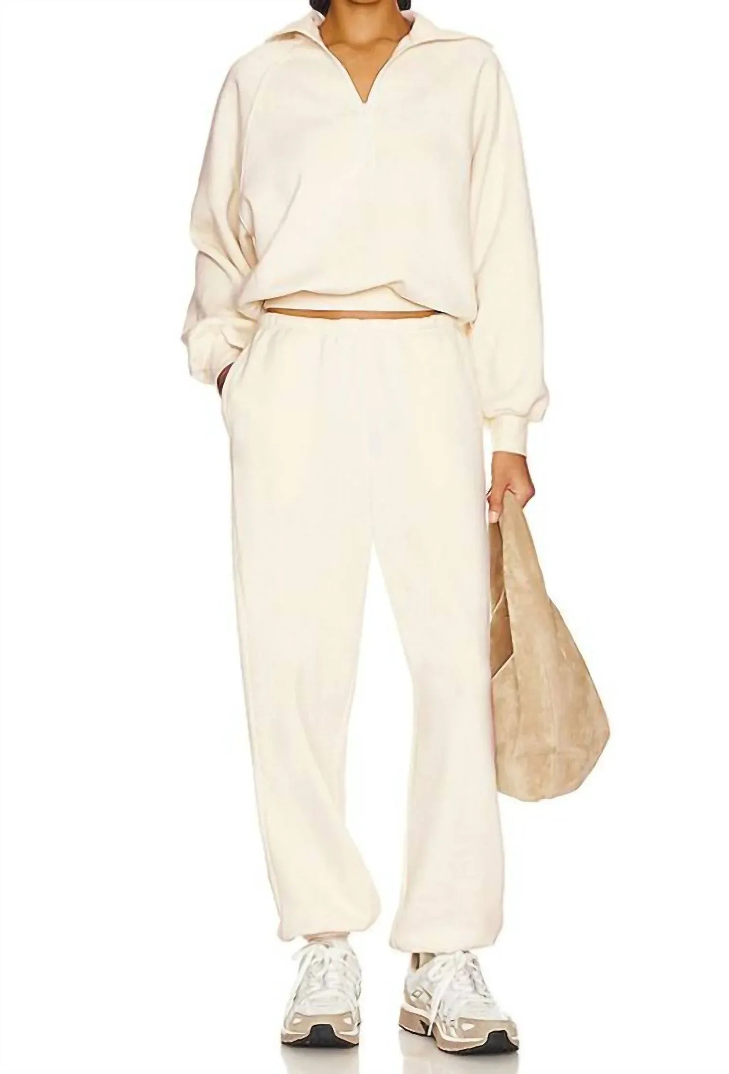 WellBeing + BeingWell - Layne Half Zip Pullover Sweatshirt - Rack Hunt
