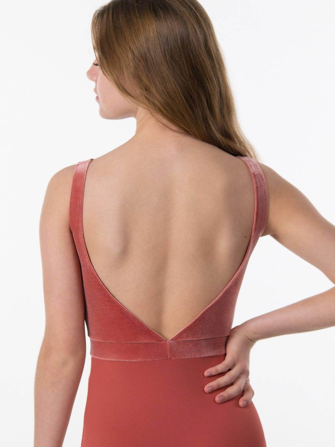 Suffolk Dance - Autumn Glow Tank With Low Scoop Back Leotard - Rack Hunt -