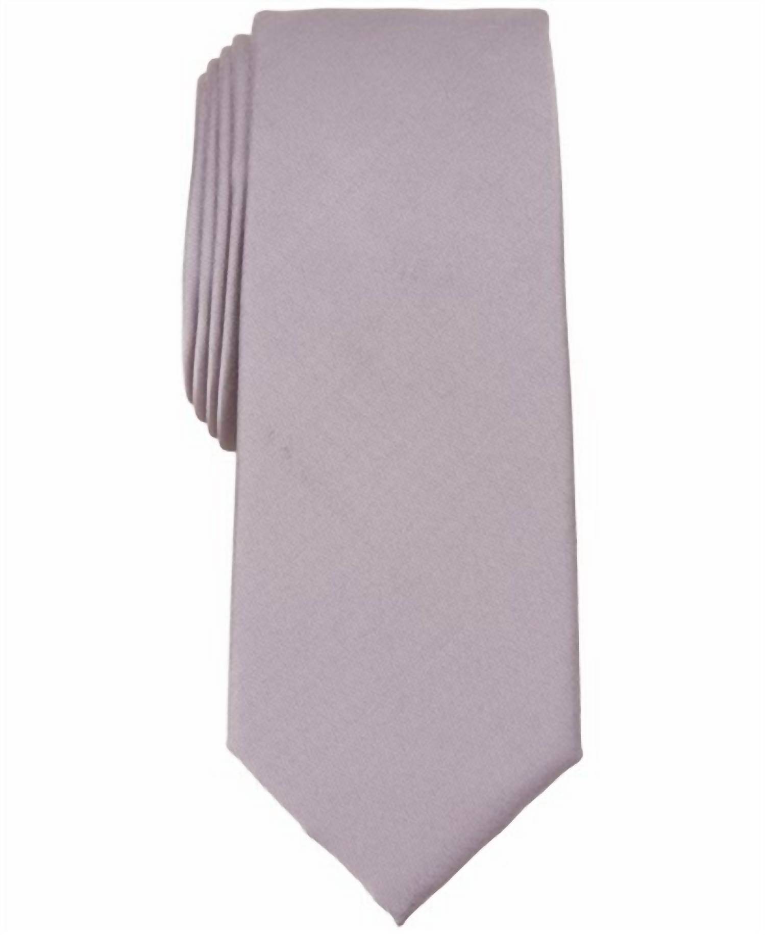 Alfani - Men's Solid Texture Slim Tie - Rack Hunt -