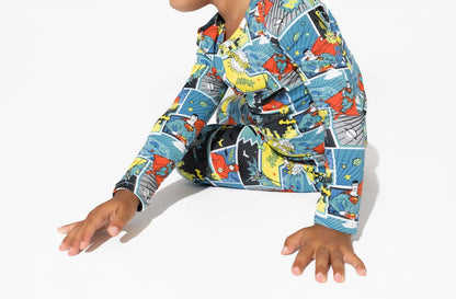 Justice League Heroes Bamboo Pajamas