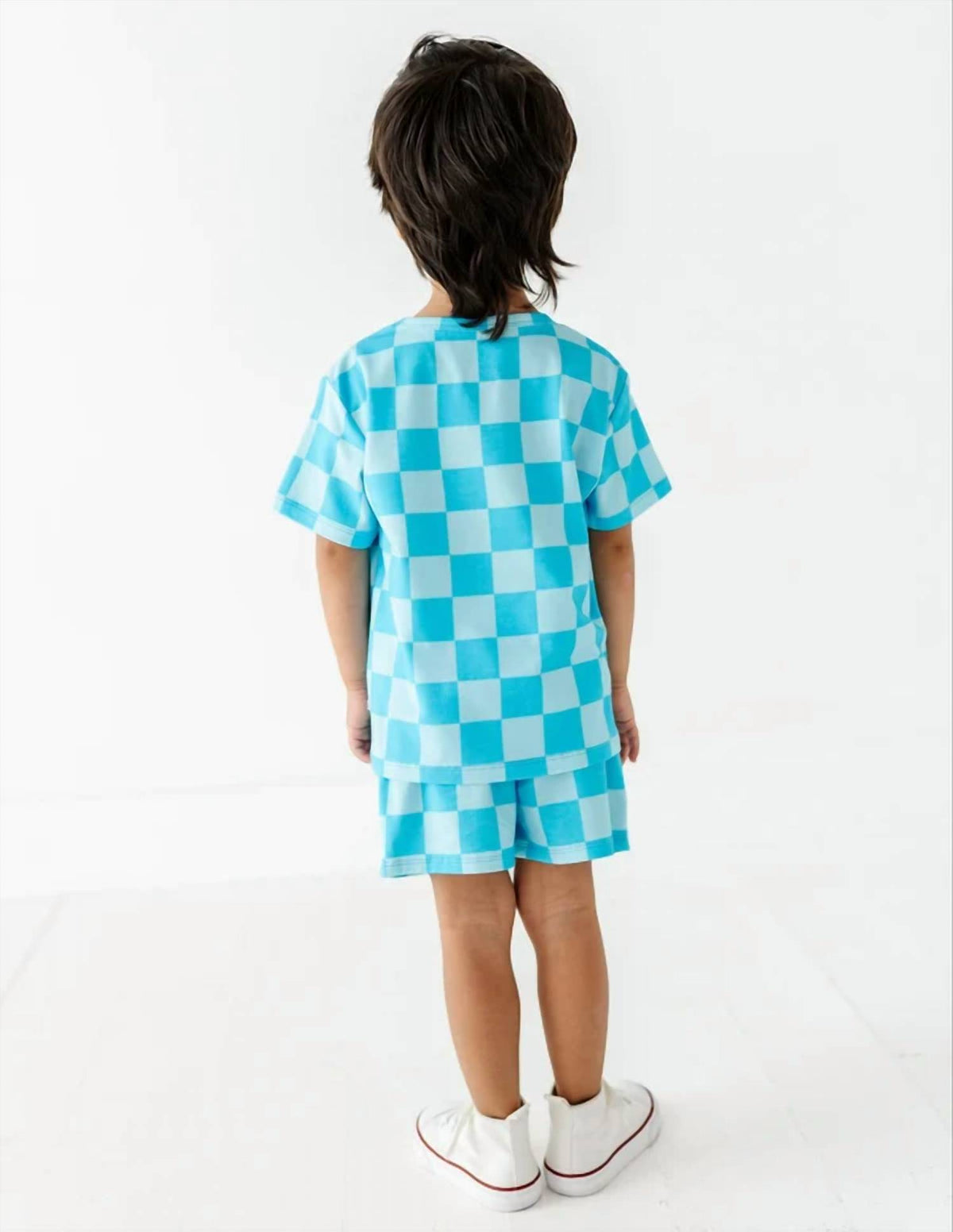 Boy's Checker Pocket Tee Set
