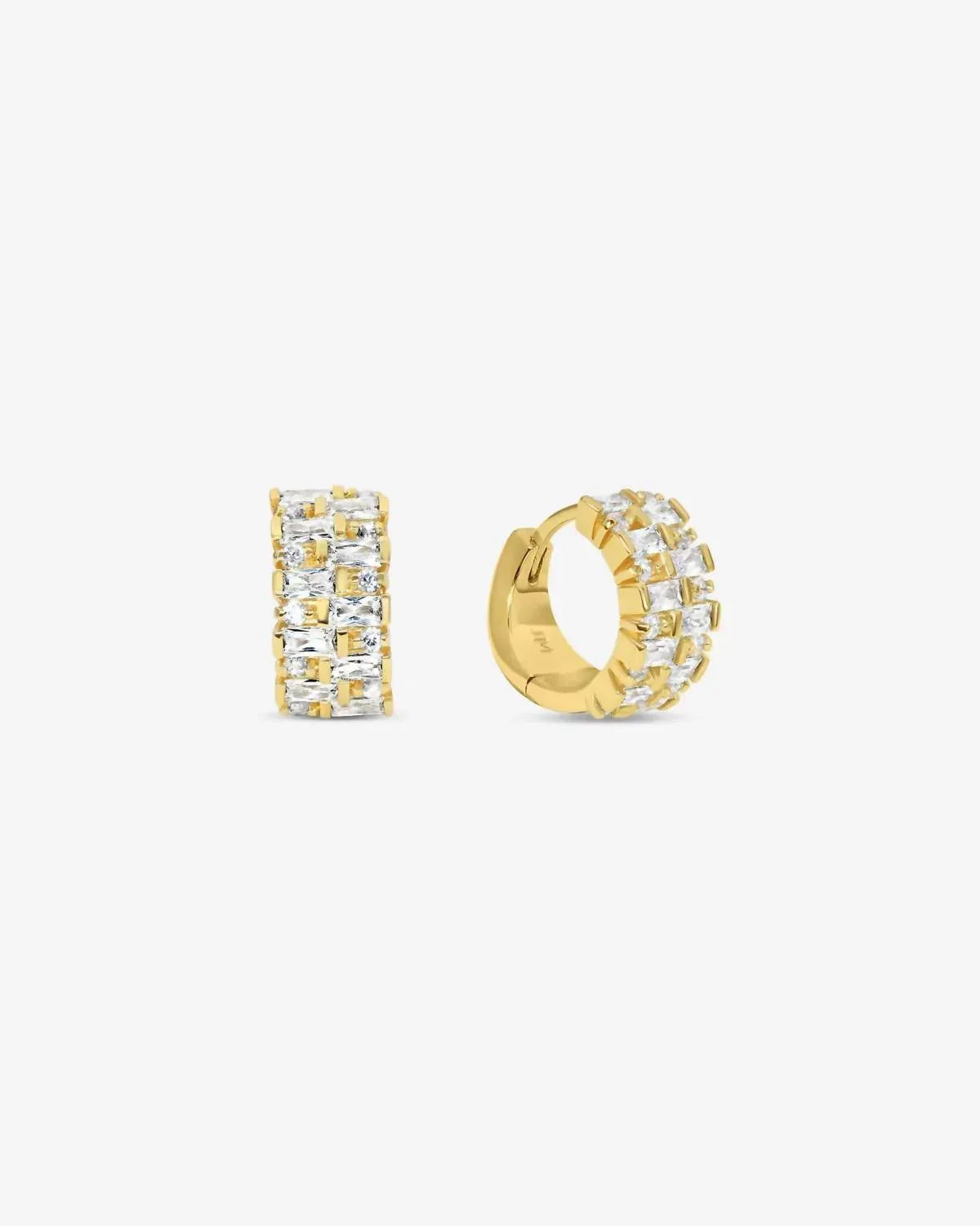 JACKIE MACK DESIGNS - Vega Huggies Earrings - Rack Hunt
