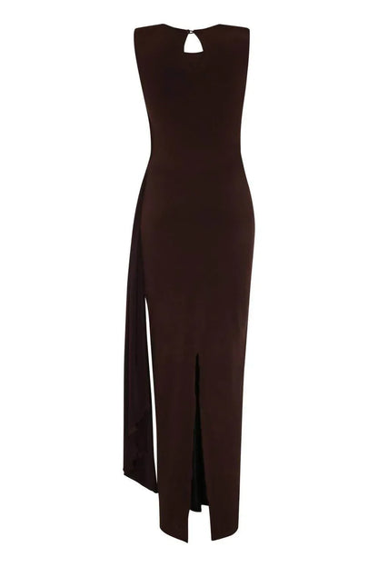 Nelblu - Setas Maxi Round Neck Dress - Rack Hunt