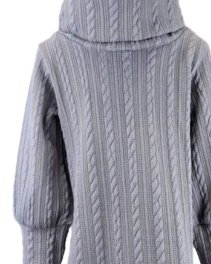 ML Kids - Women's Cowlneck Cable Knit Sweater - alternate view - Rack Hunt