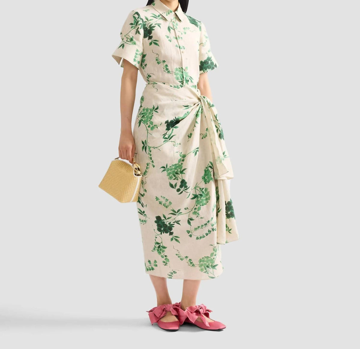 Floral Linen Shirt