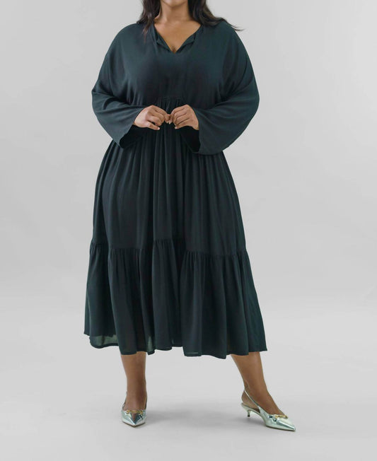 BITTE KAI RAND - Crepe Flounce Dress - Plus - Rack Hunt